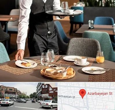 رستوران در خیابان آذربایجان