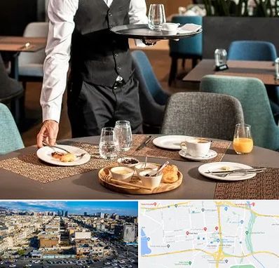 رستوران در شهرک راه آهن