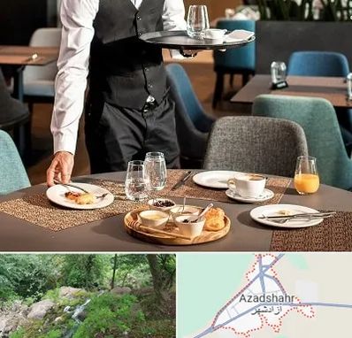 رستوران در آزادشهر