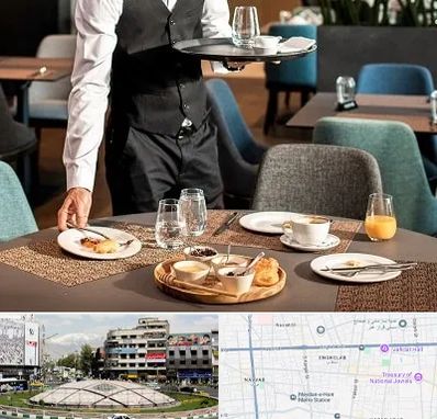 رستوران در مرکز تهران