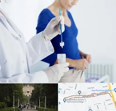 آزمایشگاه پاپ اسمیر در بلوار معلم رشت 