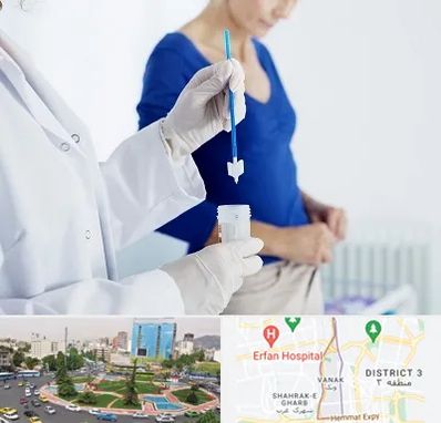 آزمایشگاه پاپ اسمیر در ونک 