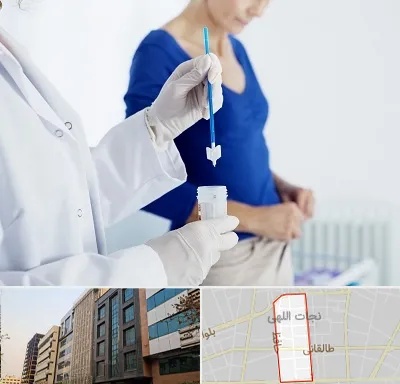 آزمایشگاه پاپ اسمیر در نجات اللهی