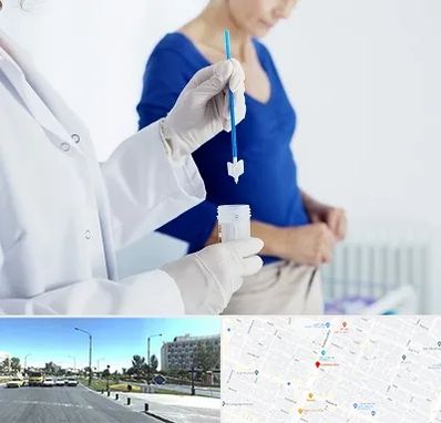 آزمایشگاه پاپ اسمیر در بلوار کلاهدوز مشهد