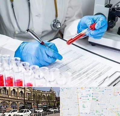 آزمایشگاه اعتیاد در منطقه 11 تهران 