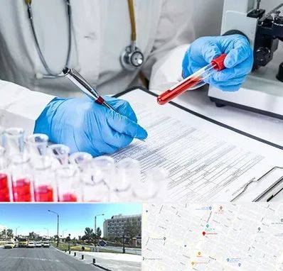 آزمایشگاه اعتیاد در بلوار کلاهدوز مشهد