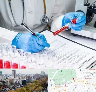 آزمایشگاه اعتیاد در بلوار کشاورز 