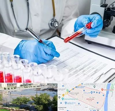 آزمایشگاه اعتیاد در گلستان اهواز