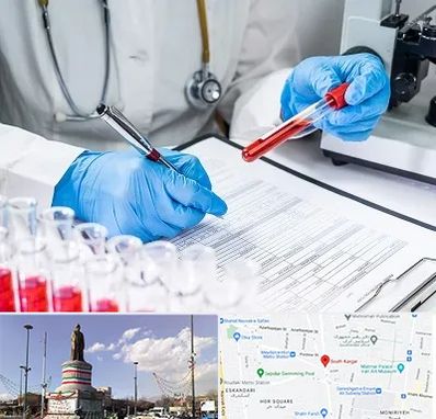 آزمایشگاه اعتیاد در کارگر جنوبی 