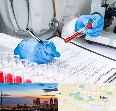 آزمایشگاه اعتیاد در غرب تهران 