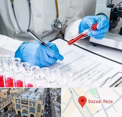 آزمایشگاه اعتیاد در بازار رضا مشهد