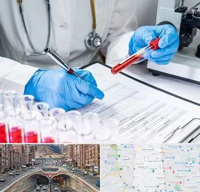 آزمایشگاه اعتیاد در منطقه 10 تهران 