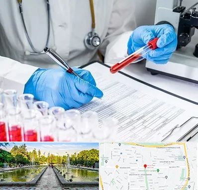 آزمایشگاه اعتیاد در سرسبز 