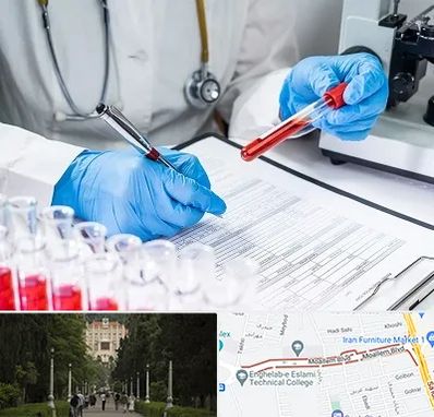 آزمایشگاه اعتیاد در بلوار معلم رشت 