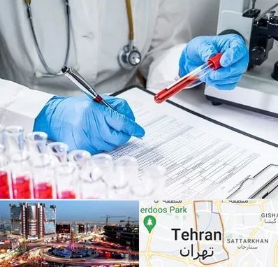 آزمایشگاه اعتیاد در صادقیه 