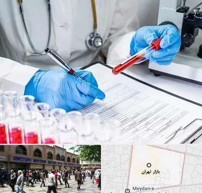 آزمایشگاه اعتیاد در بازار تهران
