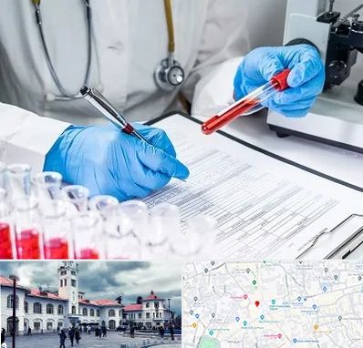 آزمایشگاه اعتیاد در میدان شهرداری رشت