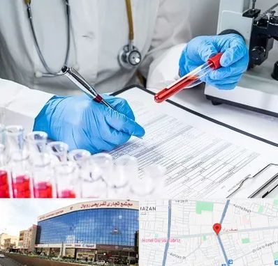 آزمایشگاه اعتیاد در نصف راه تبریز