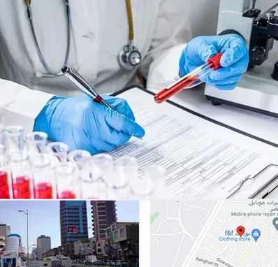 آزمایشگاه اعتیاد در چهارراه طالقانی کرج