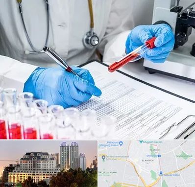 آزمایشگاه اعتیاد در فرشته 