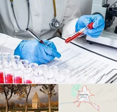 آزمایشگاه اعتیاد در تویسرکان