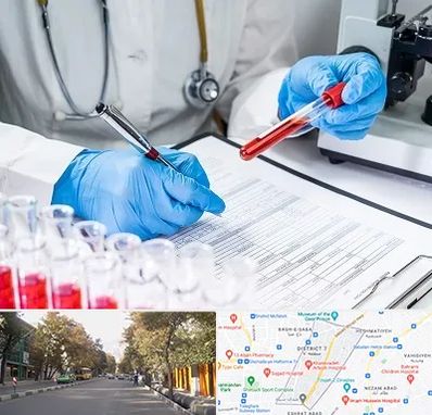 آزمایشگاه اعتیاد در شریعتی 