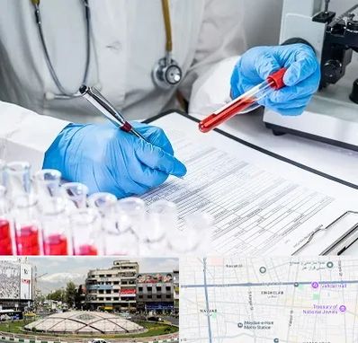 آزمایشگاه اعتیاد در مرکز تهران