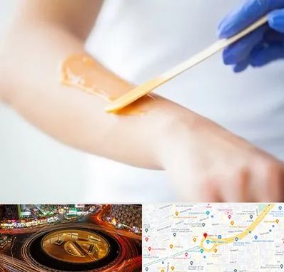 اپیلاسیون کار در میدان ولیعصر 