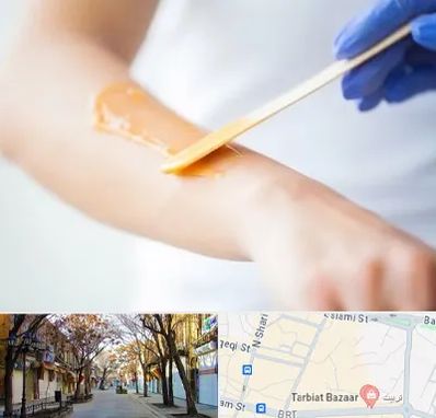 اپیلاسیون کار در تربیت تبریز