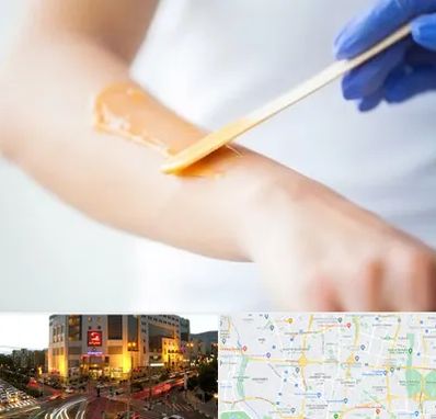 اپیلاسیون کار در جنت آباد تهران 