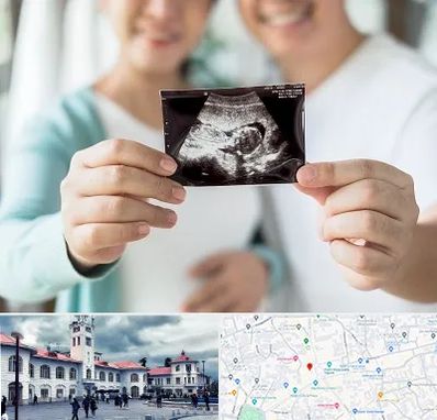 آزمایشگاه غربالگری در میدان شهرداری رشت