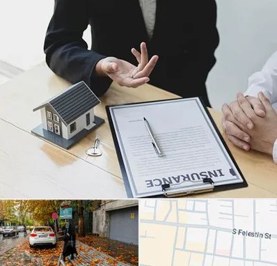 وکیل بیمه در خیابان فلسطین