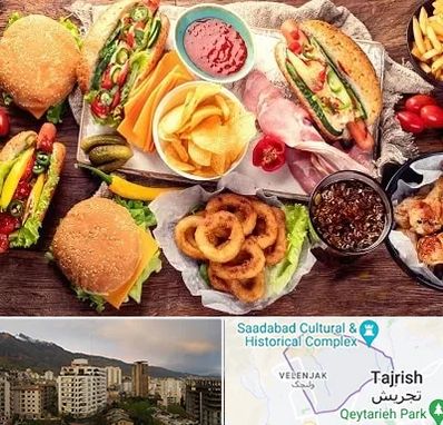 فست فود در زعفرانیه