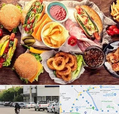 فست فود در قدوسی شرقی شیراز