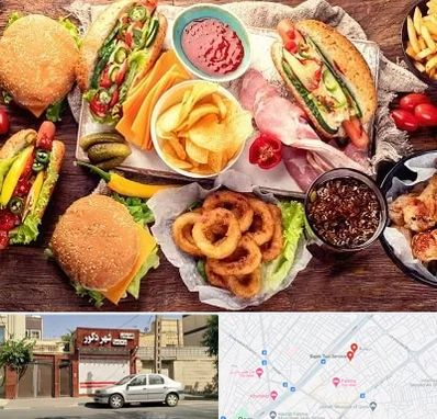 فست فود در باجک قم
