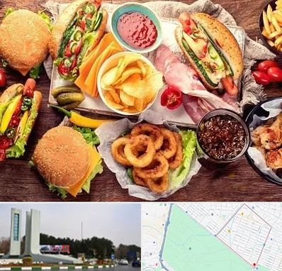 فست فود در بلوار فلسیطین مشهد