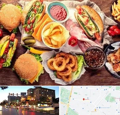 فست فود در بلوار سجاد مشهد