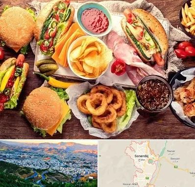 فست فود در سنندج