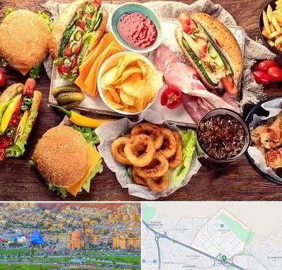 فست فود در رشدیه تبریز