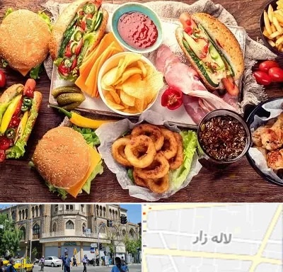 فست فود در لاله زار