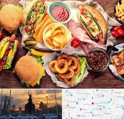 فست فود در میدان حر