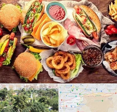 فست فود در منطقه 13 تهران