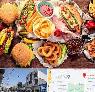 فست فود در افسریه