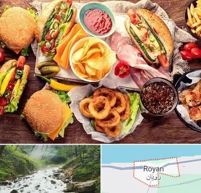 فست فود در رویان