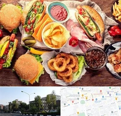 فست فود در میدان کاج