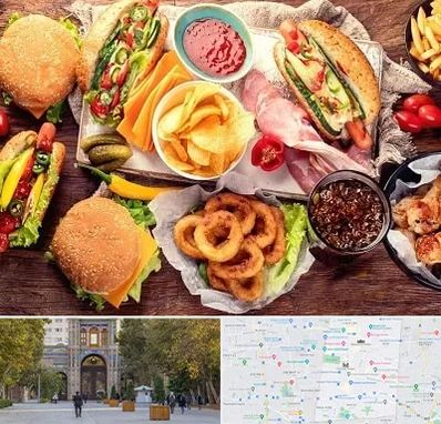 فست فود در منطقه 12 تهران