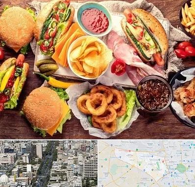 فست فود در منطقه 18 تهران