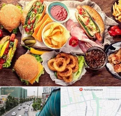 فست فود در بلوار فرحزادی