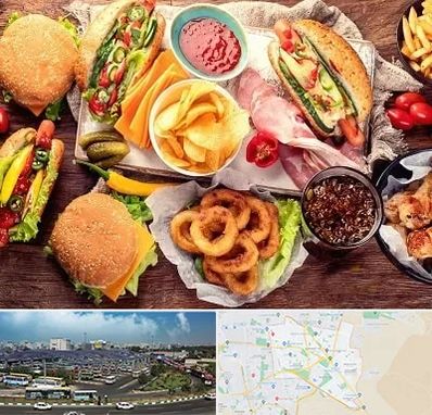 فست فود در منطقه 15 تهران