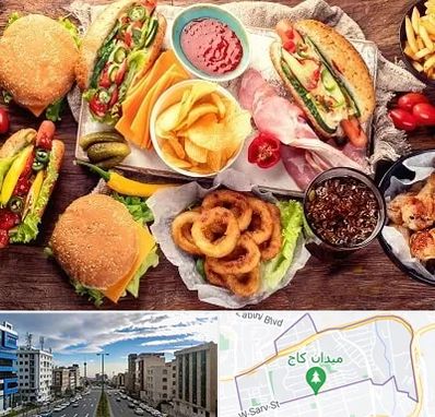 فست فود در سعادت آباد تهران